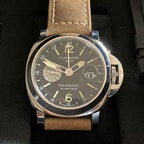 panerai luminor gmt automatic acciaio watch - pam01088|Panerai Luminor pam1088 for sale.